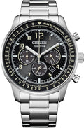 ساعة كرونوغراف رياضية كاجوال للرجال من سيتيزن إيكو درايف